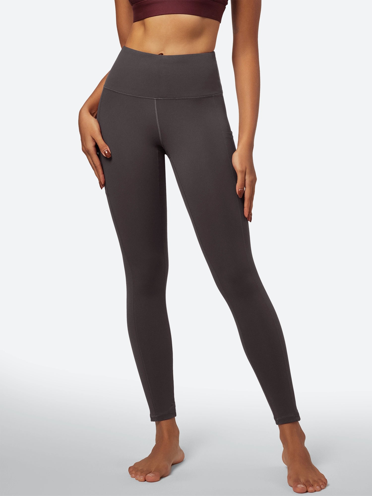 IUGA HeatLab® Fleece Lined Leggings with Pockets - IUGA