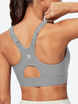 IUGA Racerback High Impact Sports Bras With Sewn-in Pads - IUGA