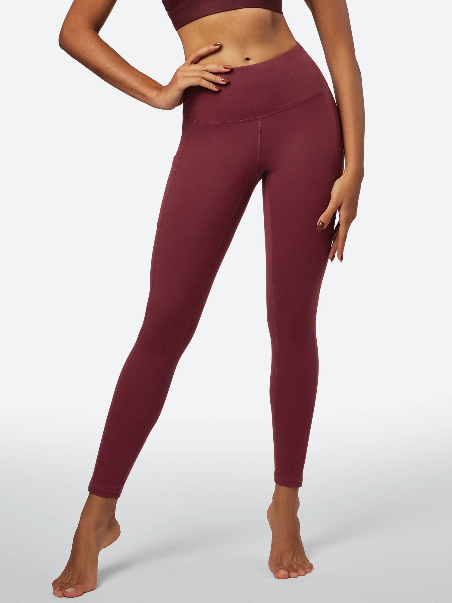 IUGA HeatLab® Fleece Lined Leggings with Pockets - IUGA