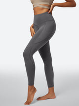 IUGA HeatLab® Fleece Lined Water Resistant Double Pocket Leggings - IUGA