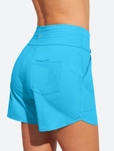 UPF 50+ Swim Board Shorts Electric Blue