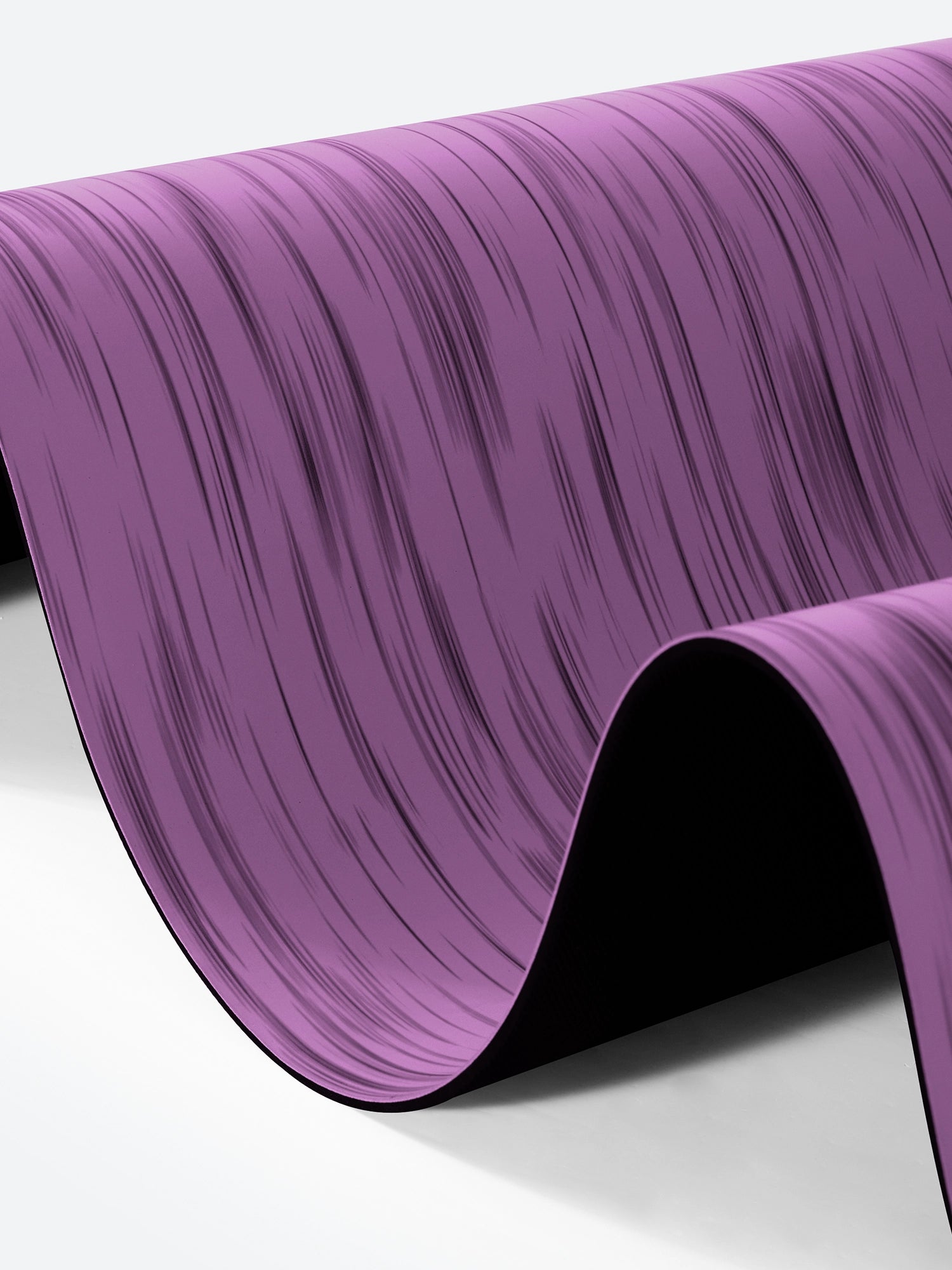 Non Slip PU Yoga Mat Meteor Purple