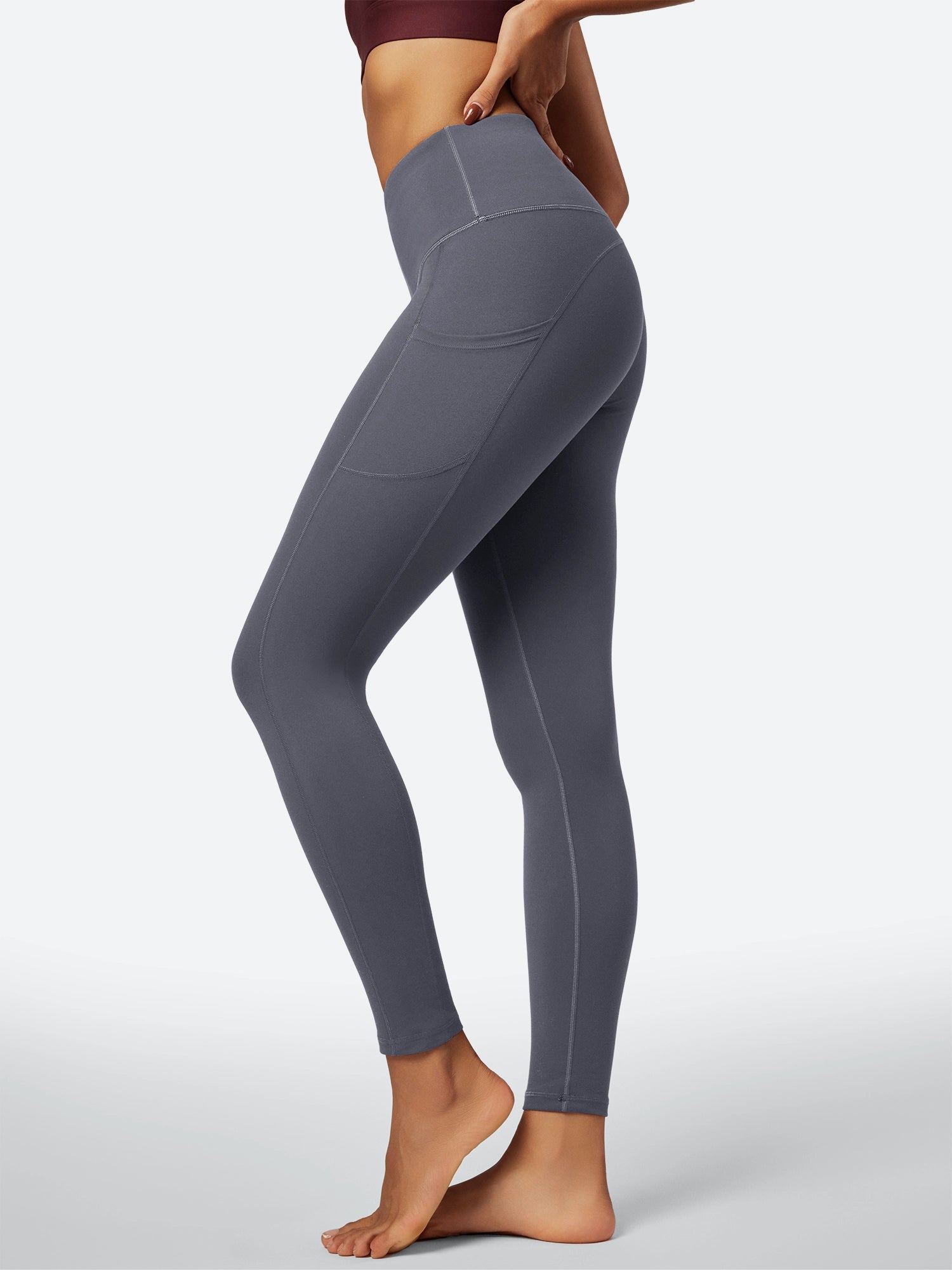 IUGA HeatLab® Fleece Lined Leggings with Pockets - IUGA