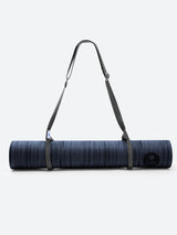 Non Slip PU Yoga Mat Dark Blue