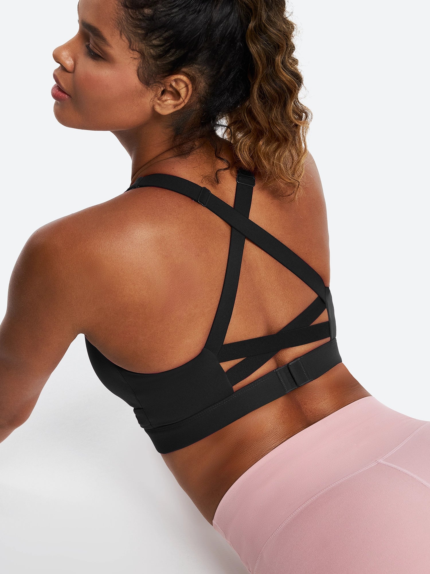 IUGA High Impact Criss-Cross Back Sports Bras - IUGA