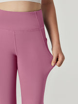 HeatLab™ Girl's Fleece Lined Flare Pants Pink