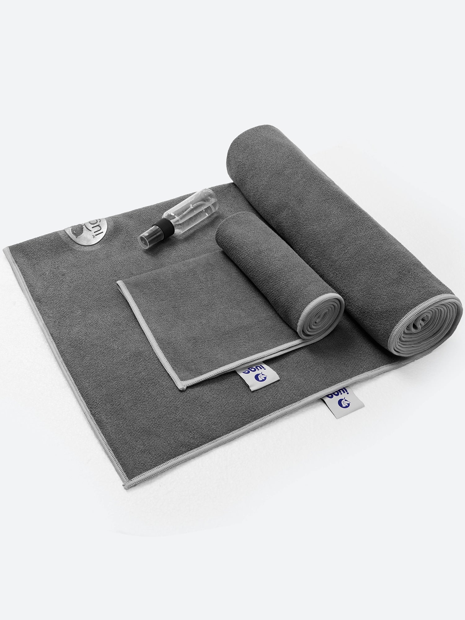 Microfiber Yoga Towel Gray