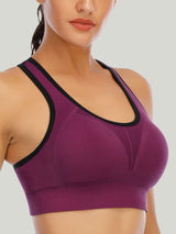 IUGA High Impact Racerback Sports Bra wine