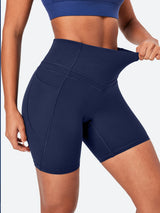 IUGA PowerTight™ 6'' Sandwich No Front Seam Shorts