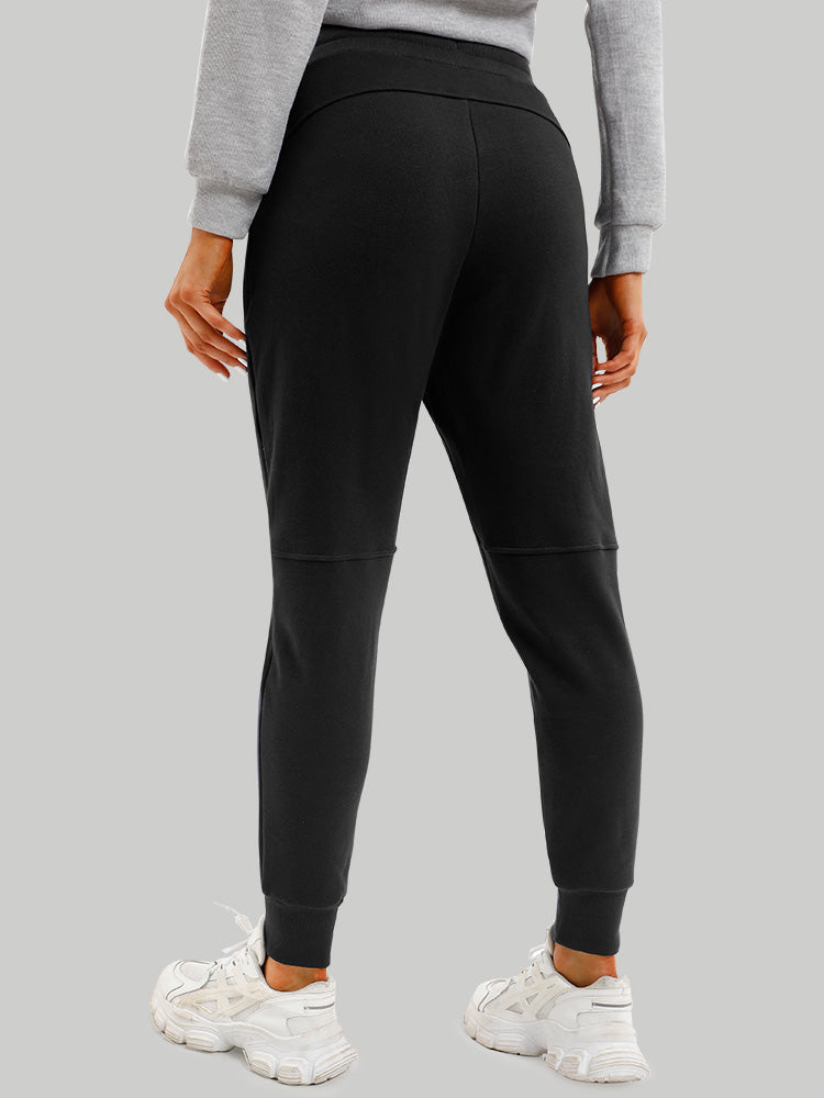 Fleece Lined Sweatpants Black